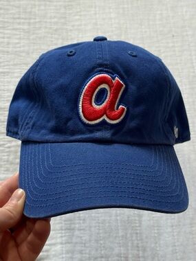 Atlanta Braves ‘47 Brand Clean Up Cap